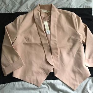 NWT blush colored blazer